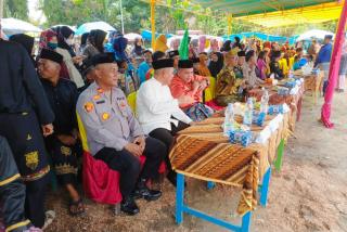 Polsek Tapung Hilir Kerahkan 13 Personil Amankan Kegiatan Balimau Kasai di 3 Desa